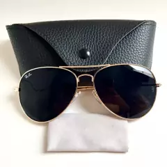 Óculos de Sol Aviador Dourado Preto UV400 Masculino Feminino Diversas Cores na internet