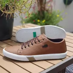 sapatenis tenis lacoste couro calcado masculino dia a dia casual - comprar online