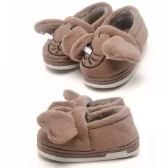Pantufa De Casa Infantil Menino Menina Pelúcia Confortável Inverno - comprar online