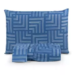 Jogo Lençol Casal King Size 3 Peças Cama Box Tecido 200 Fios Ideais Para Colchão 2,03mx 1,93m X 40cm - comprar online