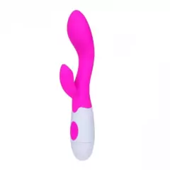 Estimulador Vibrador Feminino Ponto G Clítores Rabbit - 10 velocidades Sex Shop