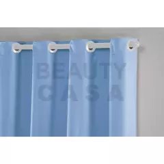 Cortina Blackout PVC corta 100 % a luz 2,80 m x 2,30 m para sala, escritorio, quarto - comprar online