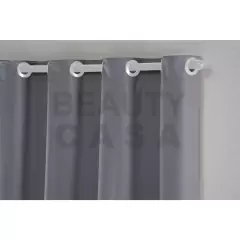 Cortina Blackout PVC corta 100 % a luz 2,80 m x 2,30 m para sala, escritorio, quarto - loja online