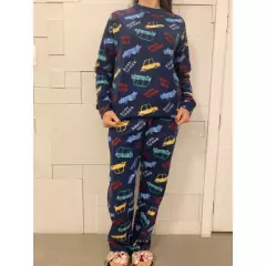 Pijama Adulto Conjunto Soft Confortável e Quentinho Inverno na internet