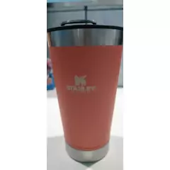copo térmico 473ml com tampa e abridor de garrafa conserva quente e frio - Lojão da Alemoa