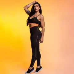 Conjunto Top e Calça Fitness Academia Vivo - Lojão da Alemoa