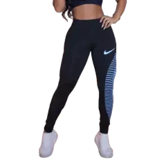 Imagem do Calça Legging feminina cós alto Suplex Academia Exercicios Corrida Caminhada