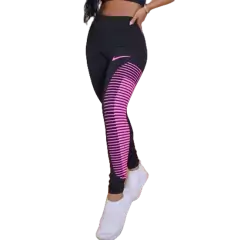 Calça Legging feminina cós alto Suplex Academia Exercicios Corrida Caminhada - loja online