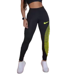 Imagem do Calça Legging feminina cós alto Suplex Academia Exercicios Corrida Caminhada