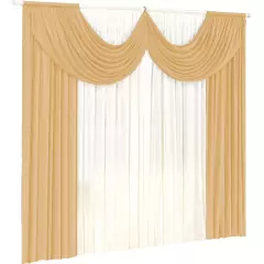 Cortina Paris 3 00 X 2 80 Para Sala Ou Quarto - Lojão da Alemoa