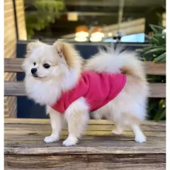 Roupa Pet Cachorro Soft Bouclê Peluciado na internet