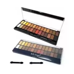 Paleta De Sombras 28 Cores Matte Marrom Belle Angel- B013-1
