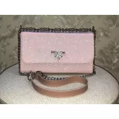 Bolsa Festa Em Glitter Moderna Alça Corrente Reforçada Lançamento