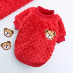 Roupa pet em soft cachorro/Roupas De Inverno Pequeno E Médio Pet Dog Sweater/Roupa De Cachorro - comprar online
