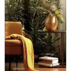 Manta Para Sofá 2,20x1,50 Decoração Promoção Com Nó nas pontas