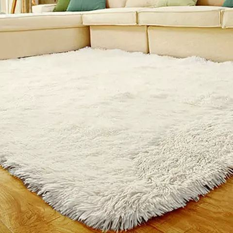 Tapetes Peludos 1,50 X 1,00 Várias Cores Para Sala E Quarto