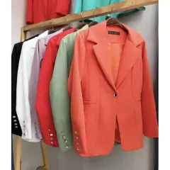 blazer alfaiataria forro inteiro feminina - loja online
