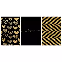 Kit Placas 3 Quadros Decorativos Vários Temas Para Decorar a Casa - Lojão da Alemoa