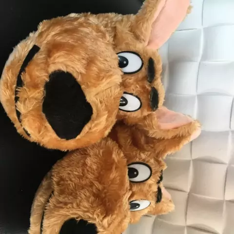 Pantufa Cachorro scooy um charme de fofura e beleza
