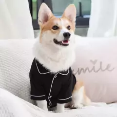 Roupas de cachorro moda pijama pet para pequeno médio cachorro pijama