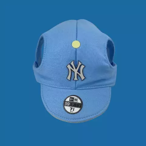 Boné pet inspirações - NY azul bebê