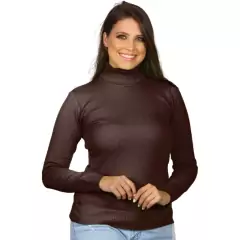 Blusa De Frio Cacharrel Feminina Gola Alta Tricot - loja online