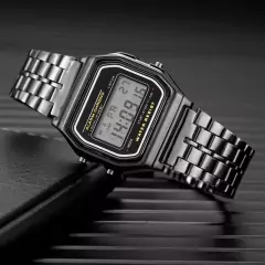 CÁSSIO RELÓGIO RETRÔ WR DIGITAL LED UNISSEX ELETRONIC VINTAGE para Masculino e feminino