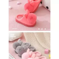 Imagem do Chinelo nuvem / Pantufa De Coelhinho infantil De Inverno Quente Antiderrapante - confortável