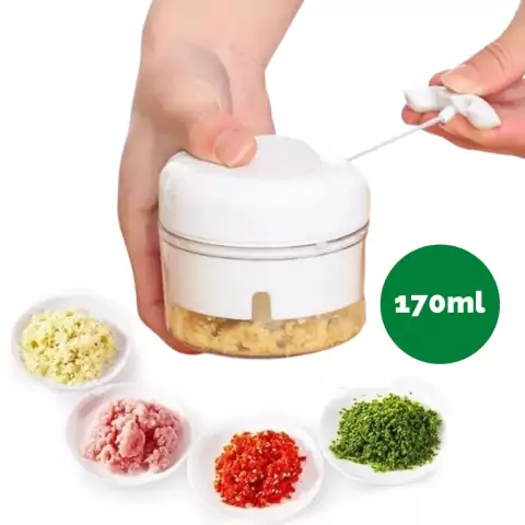 Multi Processador de Alimentos Manual Premium 3 Lâminas Inox