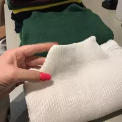 Tricot Garrafinha Blogueirinha Gola Alta - Lojão da Alemoa