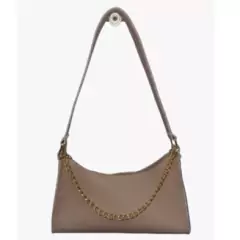 Bolsa Baguete Feminina Corrente de Lado Tiracolo Transversal de Ombro Pequena Estilosa Barata - Lojão da Alemoa