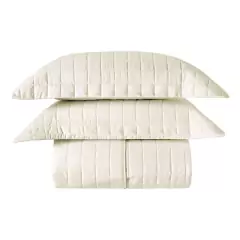 Cobre Leito Colcha King com 2 Porta Travesseiros Matelassê Percal 300 fios Basic - loja online