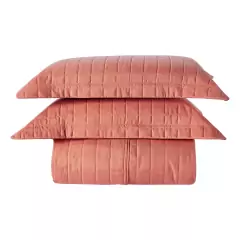 Cobre Leito Colcha King com 2 Porta Travesseiros Matelassê Percal 300 fios Basic na internet