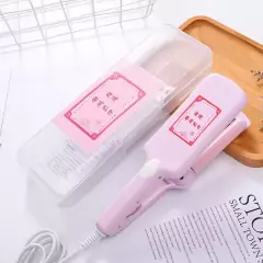 Chapinha Modelador Cabelo Cerâmica Tri-ondas Ondulador - Bivolt - Portátil para Viagem Banheiro Hotel