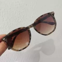Óculos de Sol Masculino Quadrado em Acetato com Proteção UV400 517 - Lojão da Alemoa