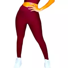 Calça Legging Suplex Feminina Lisa Cintura Alta na internet