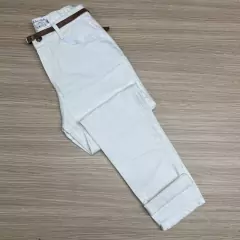 Calça Jeans Mom Com Cinto Feminina Cintura Alta na internet