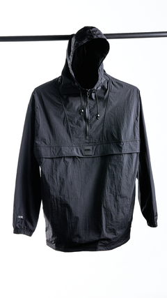 ANORAK VINTAGE NEGRO “CUERDOS” - comprar online