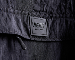 ANORAK VINTAGE NEGRO “CUERDOS” - tienda online