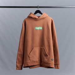 HOODIE MARRÓN “CUERDOS”