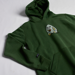 HOODIE KARMA VERDE “CUERDOS” - OLDESCOOLNUEVACBA