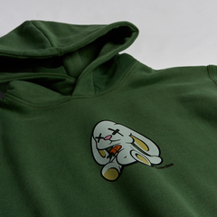HOODIE KARMA VERDE “CUERDOS” en internet