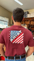 CAMISETA ARIAT VINHO
