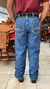 CALÇA TEXAS ROAD BORDADA LARANJA