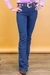 CALÇA FEMININA TASSA BOOT CUT CINTURA ALTA STONE 3534 na internet