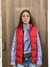 COLETE FEMININO VERMELHO