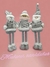 Set 3 monitos muñecos navideños pata largas 60 cms - comprar online