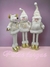 Set 3 monitos muñecos navideños pata largas 60 cms en internet