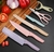 Juego Set Cuchillos Cocina X 6 Piezas Color Colores - Cataleya.store