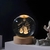 Pack 2 Esferas De Cristal Lámpara Noche Diseño Navidad 3d Bola 6cm - tienda online